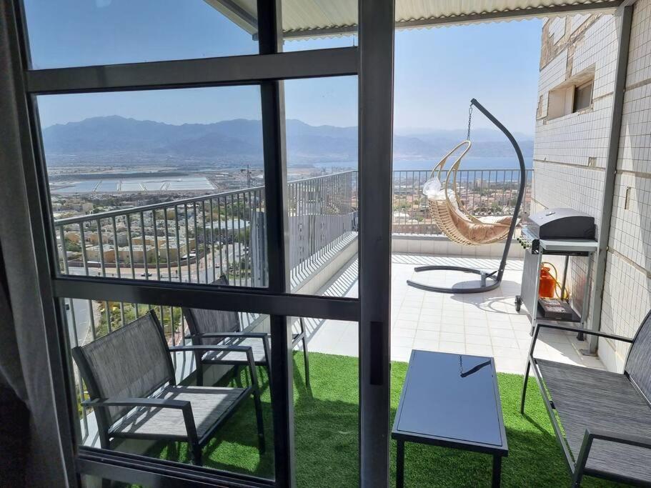 דירת גג נוף המפרץ 1105-6 Appartement Eilat Buitenkant foto