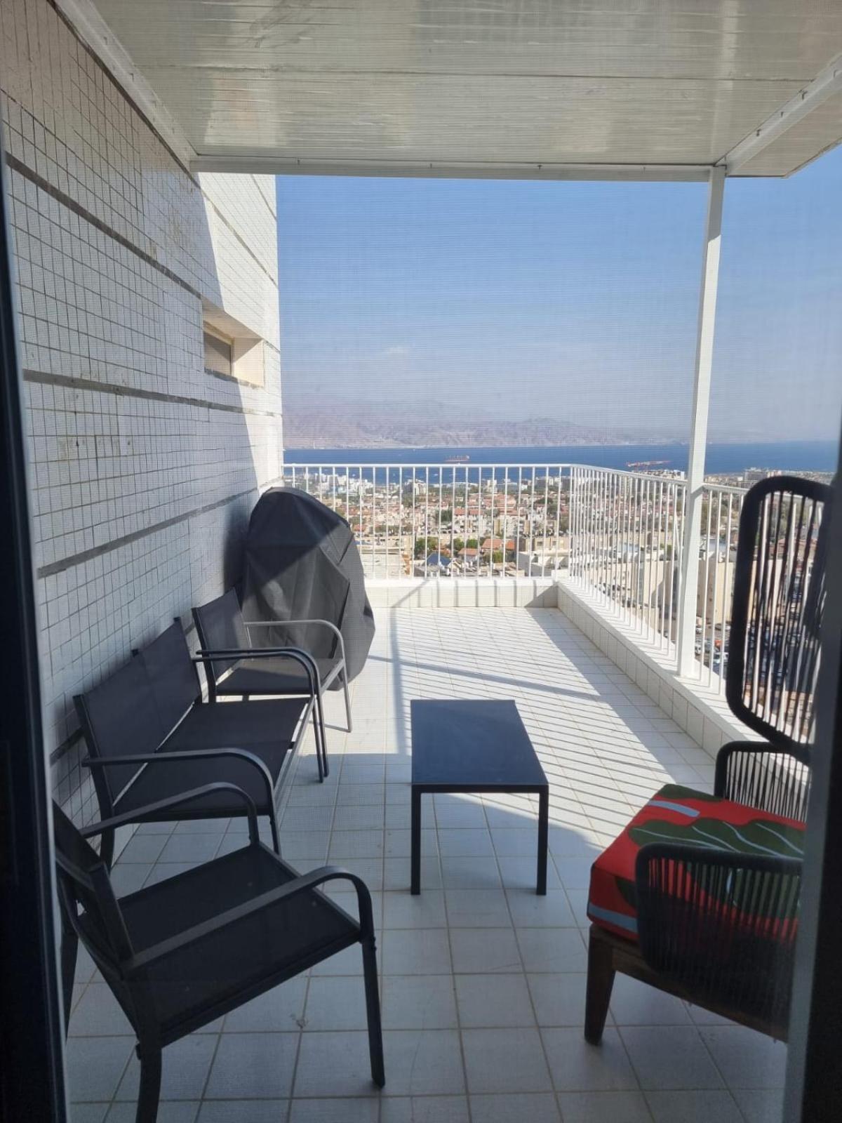 דירת גג נוף המפרץ 1105-6 Appartement Eilat Buitenkant foto